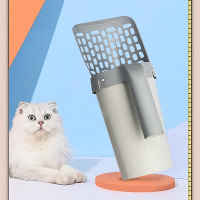 China Viable Useful Pet Tool Kit Cleaning Goods Using Poop Cat Sand Shovel Kitten Litter Scoop Pet Sand Shovel Cat Set for sale