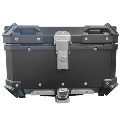 China New 35L Quick Release Motorcycle Luggage System OHHO Lock System Aluminum Transport Case Tool Trunk Motorcycle Tail Box for sale