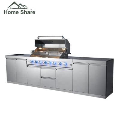 China Easily Assembled Gas Grill Bbq Outdoors Large Kichen The Modern Desing Stainless Steel Barbecue Grill Barbecue Charcoal Grill for sale