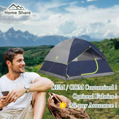 China Camouflage Game Camping Tents / 3 Season Family Lightweight Backpacking Dome Field Waterproof 2 Person Outdoor Camping Tent for sale