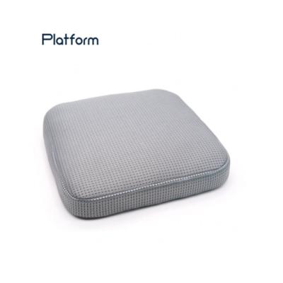 China Wholesale Comfortable Solid Folded Breathable Cushion Microfiber Pompom Edge Sofa Office Chair Cushion for sale