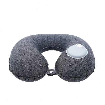 China Inflatable Space Travel Car Office Neck Pillow Waterproof Backup Travel Pillow for sale