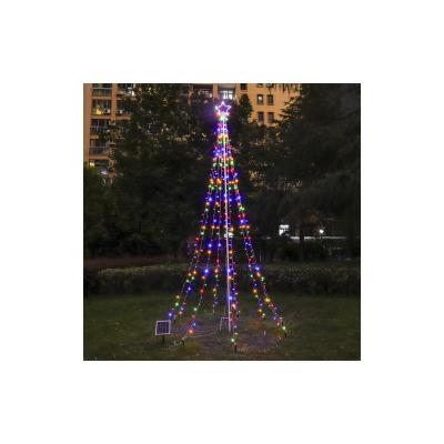 China Solar Factory Supplier New Brand Multifunctional Eu Solar Energy 12Ft Led Tree Lights for sale