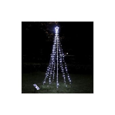 China Transformer New Style Hot Selling Minimalistic Eu 8Ft Remote Control Christmas Decoration Tree Lights 8FT for sale