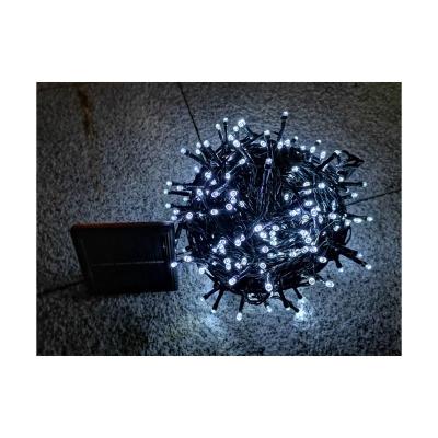 China Solar Modern Latest Custom-Made Multicolor Christmas Decorations Solar Energy Fairy String Lights for sale