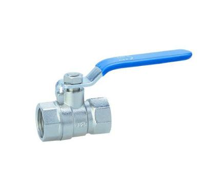 China Ultralight CW617 Brass Version Forged F&F Brass Ball Valve for sale