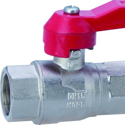 China F X F general brass BALL VALVE with aluminum long lever for sale