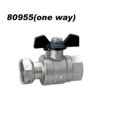 China General Forged Brass Ball Valve With Filter With Check Valve And Slip Nut for sale