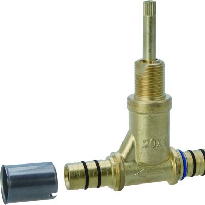 China General Element Brass Ball Valve With Press Fitting With Sleeve for sale