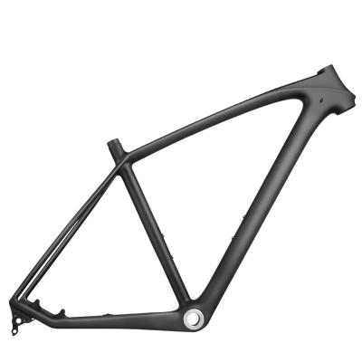 China Hot Selling Mountain Bikes Factory Bicycle Parts Carbon Fiber Mountain Bike Frame Disc Brake Tapered Bike Frame for sale