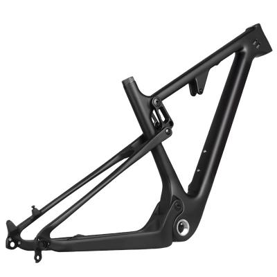 China Full Carbon MTB Frame Full Suspension 29 Travel 100mm XC Full Suspension Mountain Bike XC Boost 148x12mm Bicicleta Frame for sale