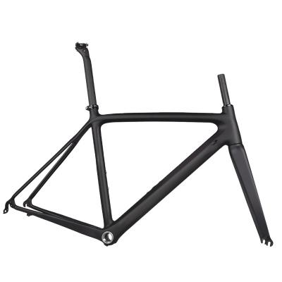 China Road Bikes Carbon 2022 Super Lightweight 980g Di2 Cycling Frameset / New T1000 Mechanical Racing Bicycle Frame Carbon Road Bike Frame for sale