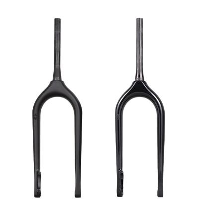 China Manufacturer Discounted Mountain Bikes Carbon Fiber Bicycle Fork Accessories Bike Fork for sale