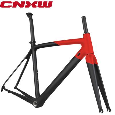 China Road Bikes Super-Competitive Public Carbon Fiber Road Clean Bicycle Frame Zero Case for sale