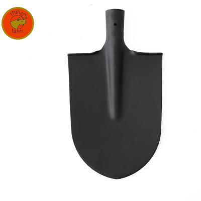 China Agriculture shovel low price high quality point cultivating steel spade&shovel head for Brazil for sale