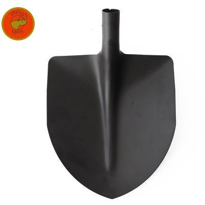 China Agriculture shovel factory direct sales of high quality point and square agricultural shovel head for Brazil for sale