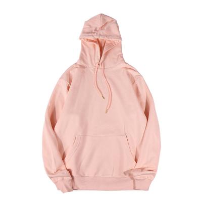 China Hot Selling Anti-Shrink Terry Pullover Hoodie Casual Style Solid Color Soft Cloth Top Long Sleeve Quality Warranty for sale