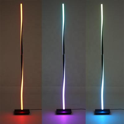 China New Modern Minimalist Nordic Modern Corner LED Position Tripod Designer Decorative Floor Lamp for sale