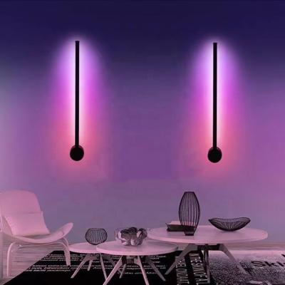 China Latest Magic Modern And Minimalist RGB Modern Wall Lamp , Living Room And Bedroom Hotel for sale