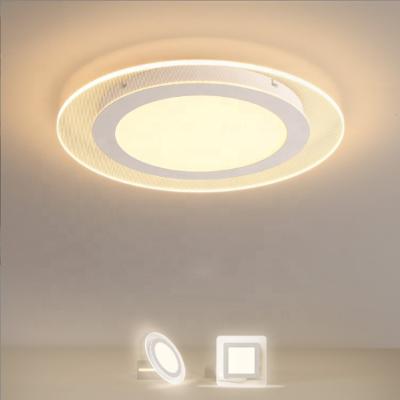 China Round Square Outdoor Mounted Wood Thin Surface Mounted Living Room Kid Room Modern Ultra Super Bright Thin Led Ceiling Light for sale