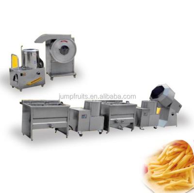 China Turnkey Solution Automatic Frozen French Fries Production Line With Shanghai Factory Price for sale