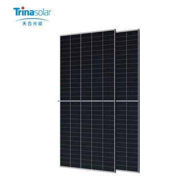 China Trina Solar Full Black Panel Solar Power System High Efficiency 380W -410W Portable Solar Panels For RV for sale