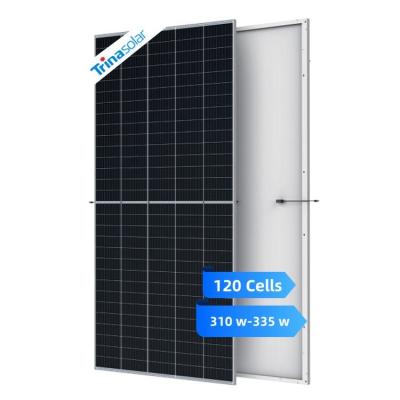 China Trina Solar Home System Solar Half Cut Trina Solar Panel 310W Top 120 Cell Panels 335 Watt Solar Panels For Solar System for sale