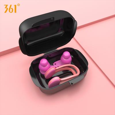 China 2023 Swimmer Comfortable Waterproof Pink Earplugs Safety Comfort Earplugs Adult Swimming for sale