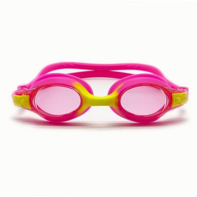 China Swimming Goggles Anti Fog Protective Frame Swim Goggles UV Waterproof Soft Rubber Eye Protection For Girls Kids Anti Fog Swim Goggles for sale