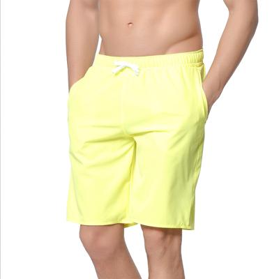 China Colorful Striped Spandex/Polyester Vacation Beach Shorts Polyester Quick-Dry Surf Shorts Pants Men's Fashion Beach Shorts for sale