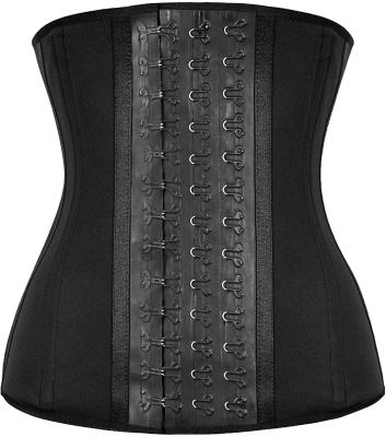 China Fat Burning Waist Cincher Waist Trainer Corset Shapewear Double Breasted Shaper Breathable Body Control for sale