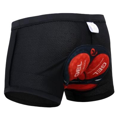 China Breathable Sportneer Custom Logo Padded Underwear Cycling Mens 3D Padding Bike Bicycle Shorts for sale