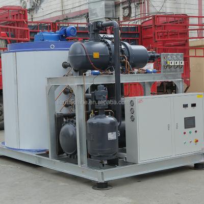 China Commercial High Ice Capacity Flake Snow Ice Machine for sale