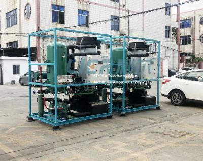 China Factory cold high quality edible cube ice machine 5Tons tube drinks ice system for sale