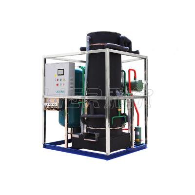 China cold drinks & Industrial Wine Lier Different Capacity 1,3,5,10,15,20,25,30,50 Tons Factory Price Manufacturer Crystal Cylinder Tube Ice Machine for sale