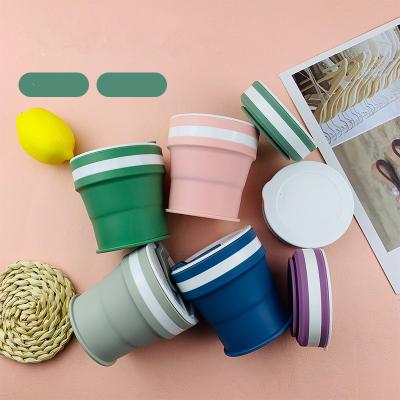 China Viable Collapsible Coffee Mugs, Collapsible Silicone Camping Mug for sale