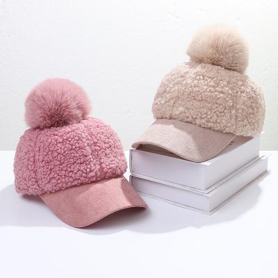 China Wholesale JOINT Women's Winter Warmer Hatss Thickened Hairy Peaked Hats for sale