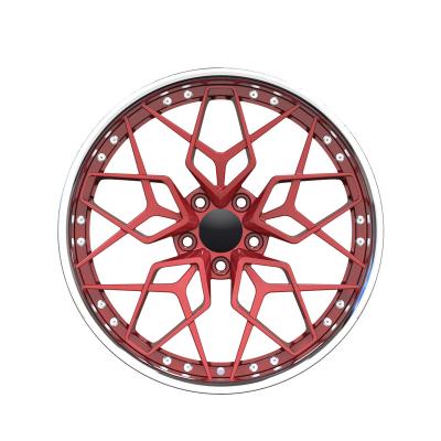 China Customzied Forged HAVAS Brand 18 19 20 21 22 23 24 inch carbon fiber 3 piece forged wheel custom forged wheel for sale