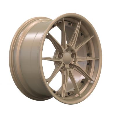 China Customzied Forged HAVAS Brand 18 19 20 21 22 23 24 26 inch custom 3-piece forged car alloy wheel rims for sale