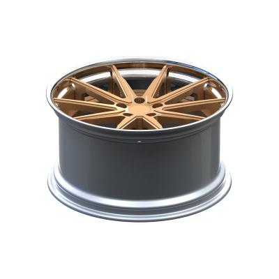 China Customzied Forged Customized alloy car rim 22inch forged car alloy wheels 5 hole 5x114.3 Car aluminum wheels for sale