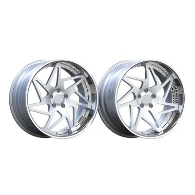 China Customzied Forged Forged alloy car wheels 4 5 6 holes 17 18 19 20 21 22inch forged aluminum car alloy wheels rim of Car for sale