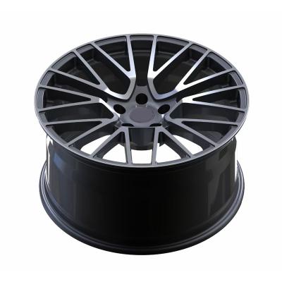 China Customzied Forged 16 17 18 19 20 inch 5x108 black forging16 17 18 19 20 inch 5x108 3 piece wheel for sale