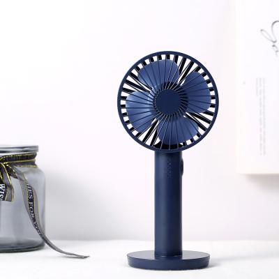 China Simple Rechargeable Handheld Mirror Small Mini Handy High Efficiency USB Fan Makeup Mini Fan for sale