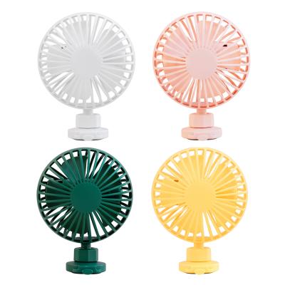 China New Style Hotel Usb Fan Portable Mini Desk Clip Fan Rechargeable Baby Stroller Fan for sale