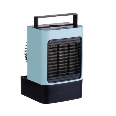 China High Quality Negative Ion Function USB Cooler 2000mAh Portable Rechargeable Water Air Conditioner Fan for sale