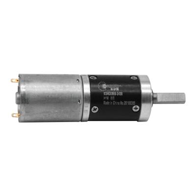 China BOAT 24mm Long Life Low Noise Long Life 12v 24v Brush DC Planetary Gear Motor for sale