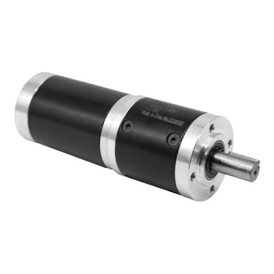 China 52mm BOAT 52mm Low Noise Long Life Big Torque 12v 24v Brush DC Planetary Gear Motor for sale