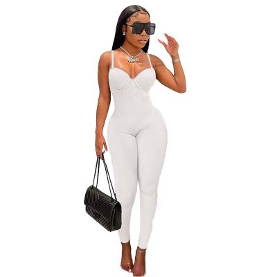 China New Arrival Women's Breathable Sexy Suspender Sports Tight Casual Overalls for sale