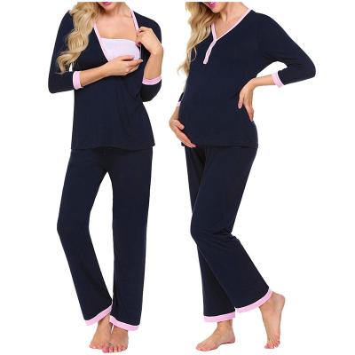 China Viable Hot New Arrival Pregnant Nursing Maternity Sports Wear Panty Suit for sale