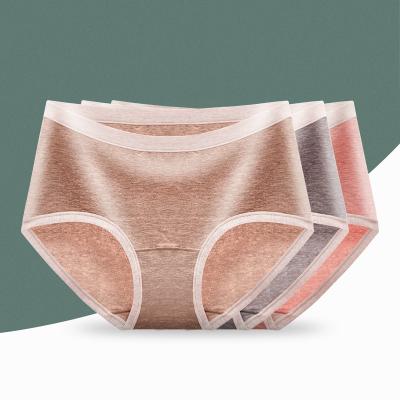 China Wholesale Anti-Static Cotton Women Panties Underwear M-XXL Breathable Ladies Panties Plus Size for sale